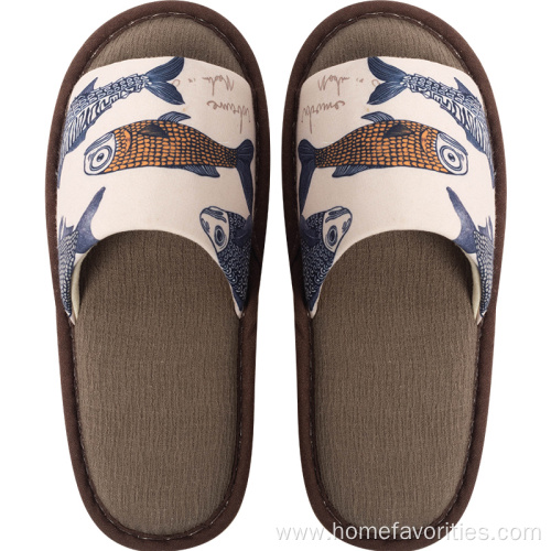 Cotton Linen Household Slippers